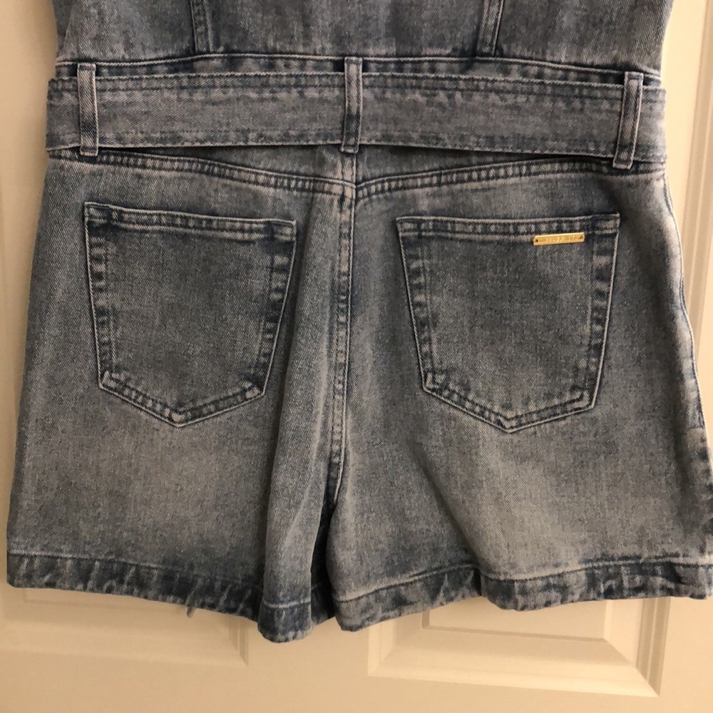 Michael Kors Denim Romper - Picture 6 of 6
